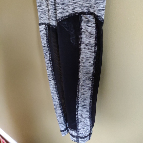 TLF Activewear Ryder Grey Mesh Leggings,Small - Picture 6 of 7